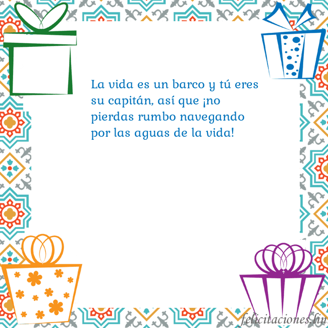 Tarjeta con regalos