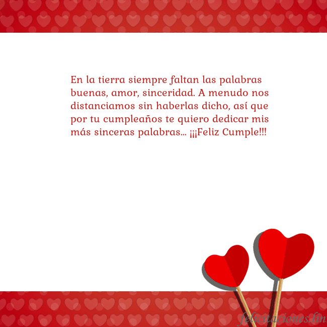 Tarjeta con corazones 2