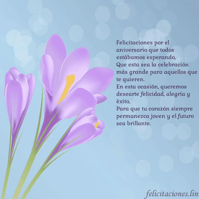 Tarjeta con crocus