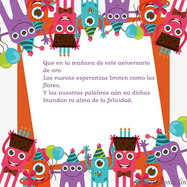 Tarjeta con monstruos