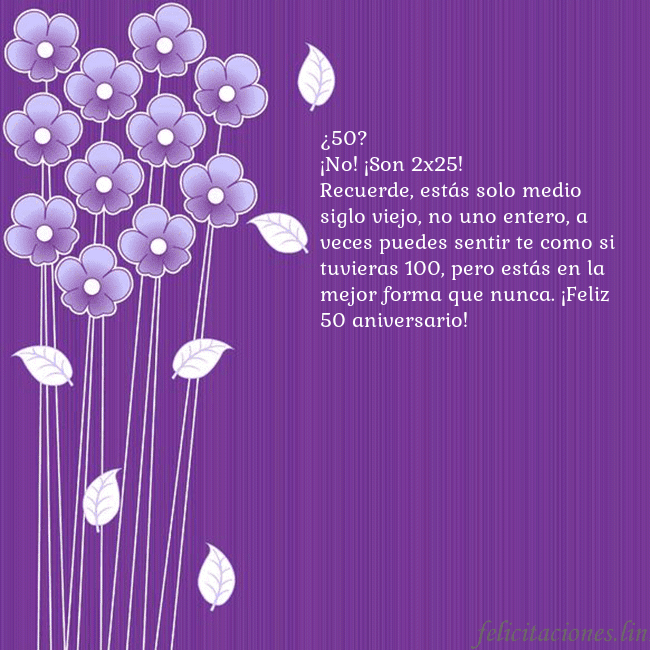 Tarjeta con flores violetas