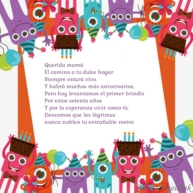 Tarjeta con monstruos