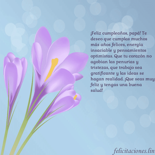 Tarjeta con crocus