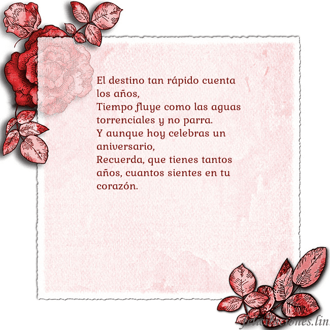 Tarjeta de cumpleaños vintage con rosas rojas El destino tan rápido cuenta los años,
Tiempo flu Tarjeta de cumpleaños vintage con rosas rojas