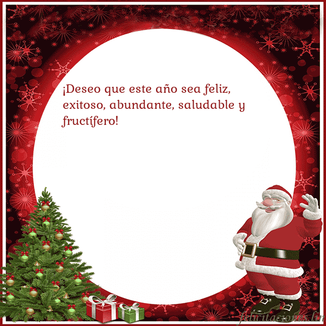 Tarjeta de felicitación con escarcha vieja y regalos