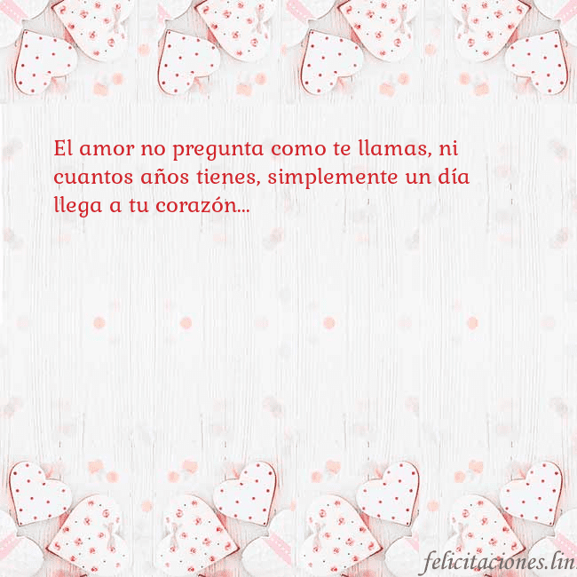 Tarjeta con corazones blancos