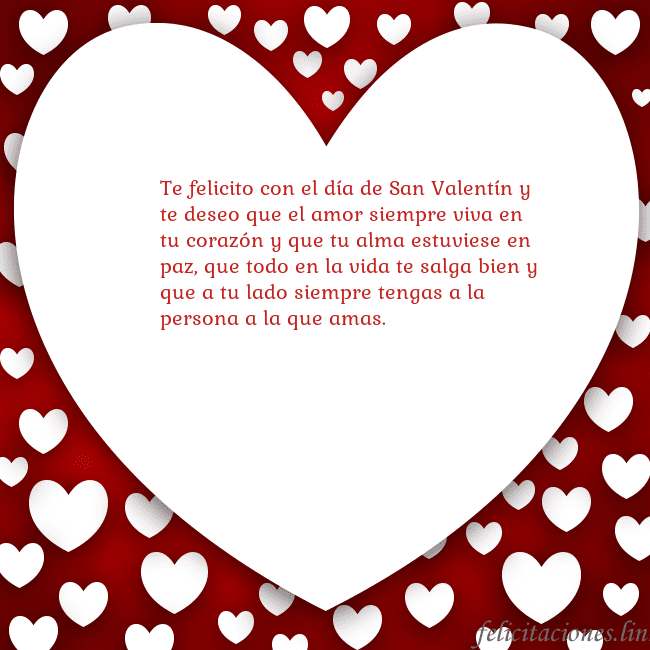 Tarjeta con un gran corazón