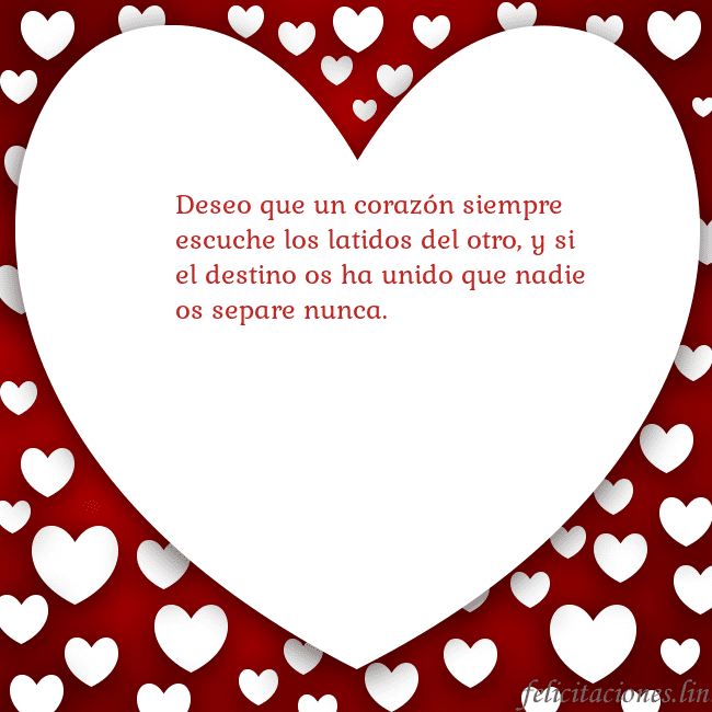 Tarjeta con un gran corazón