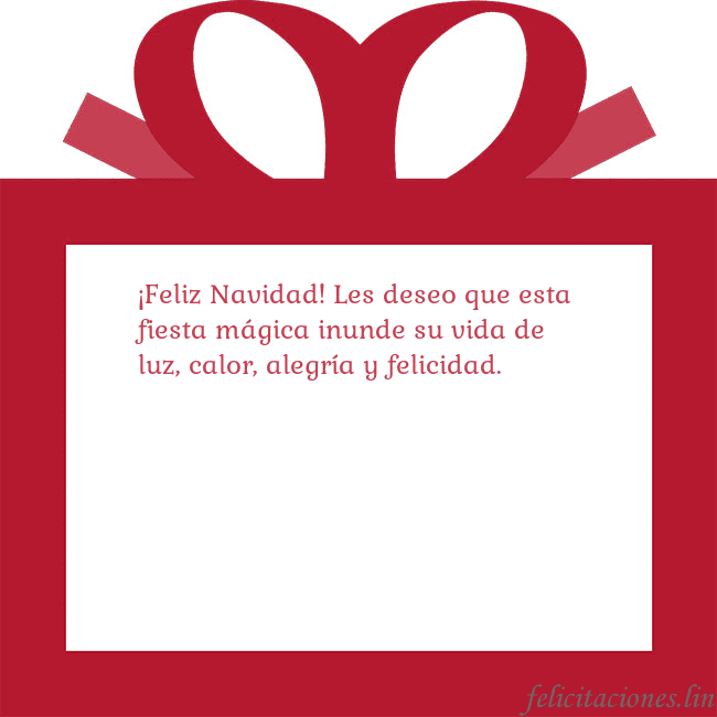 Tarjeta de felicitación - un regalo rojo