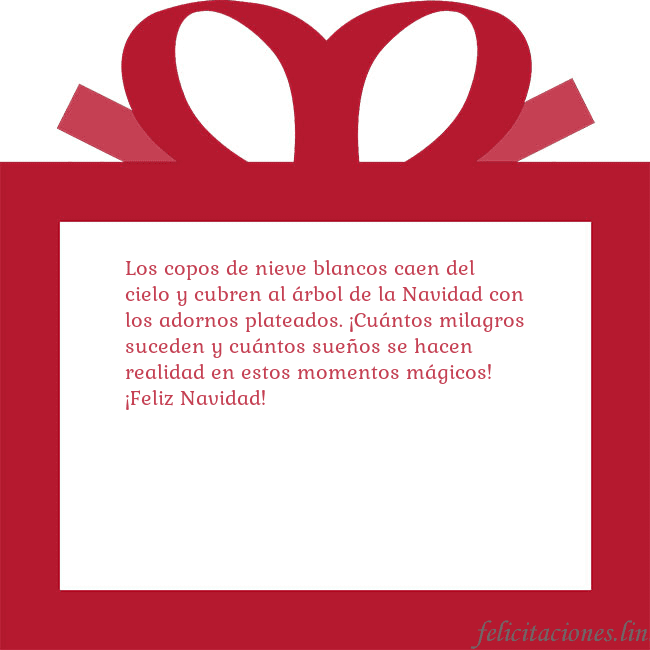 Tarjeta de felicitación - un regalo rojo
