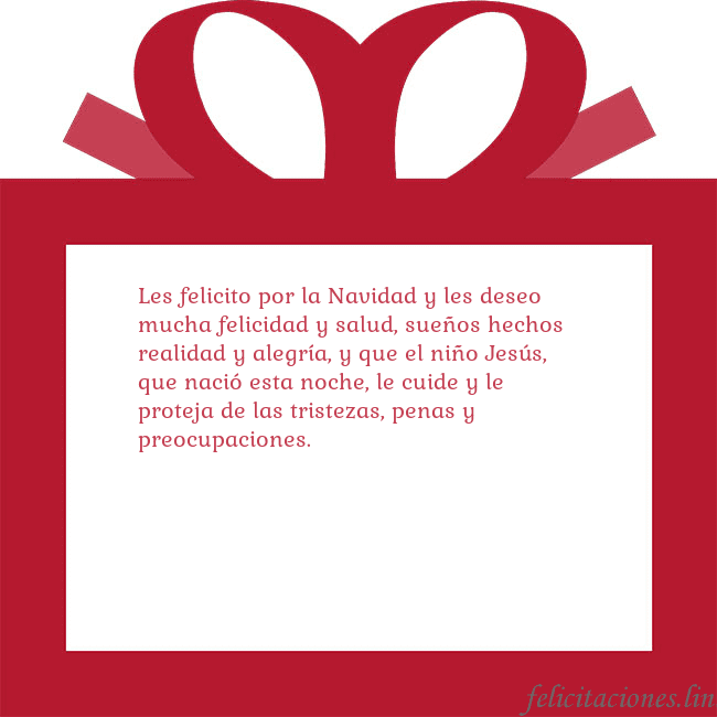 Tarjeta de felicitación - un regalo rojo