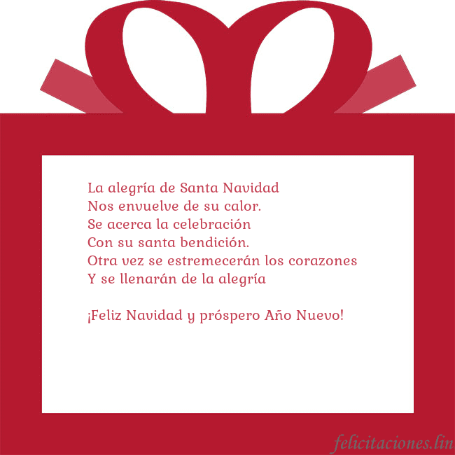 Tarjeta de felicitación - un regalo rojo