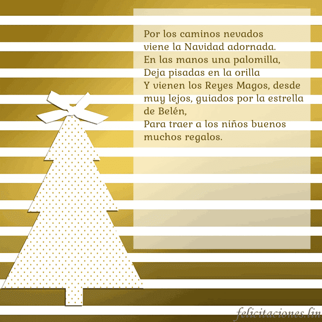 Tarjeta de felicitación de árbol de Navidad dorado brillante