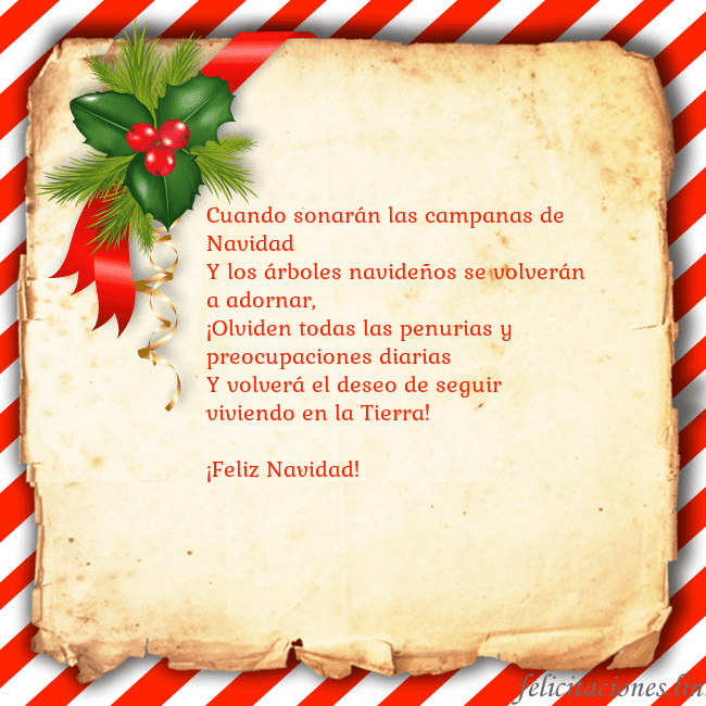 Tarjetas de Año Nuevo y Navidad Cuando sonarán las campanas de Navidad
Y los árbol Tarjetas de Año Nuevo y Navidad