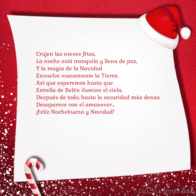 Tarjeta con dulces y un sombrero enano