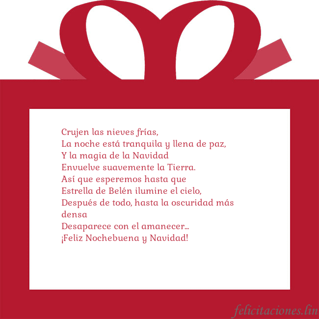 Tarjeta de felicitación - un regalo rojo