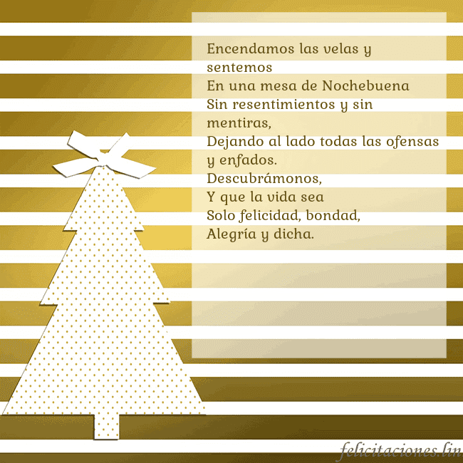 Tarjeta de felicitación de árbol de Navidad dorado brillante