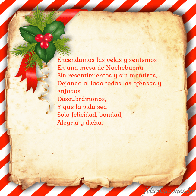 Tarjetas de Año Nuevo y Navidad Encendamos las velas y sentemos
En una mesa de Noc Tarjetas de Año Nuevo y Navidad